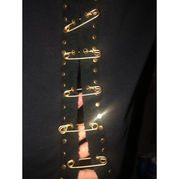 Vintage Jessica Ash safety pin sweater - Picture 2 of 7